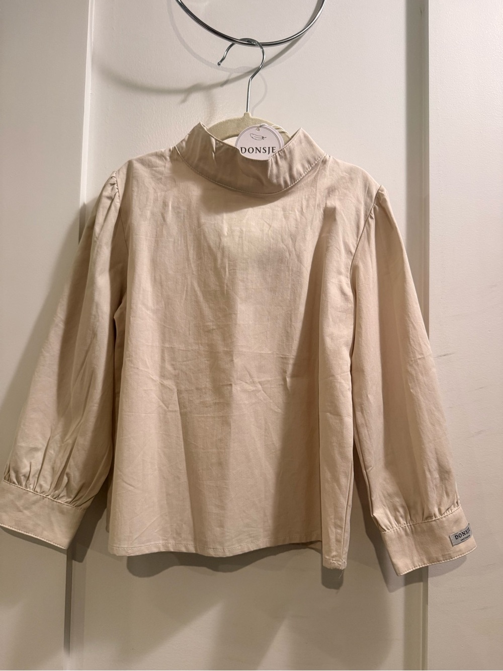 DONSJE Girls Size 5 Cotton Blouse NWT